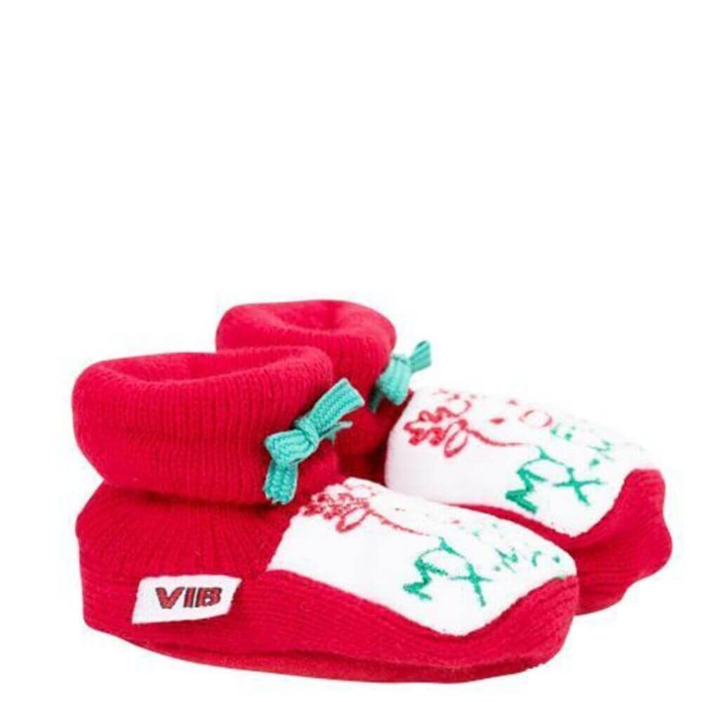 Baby Schühchen für Neugeborene My First X-Mas Edition