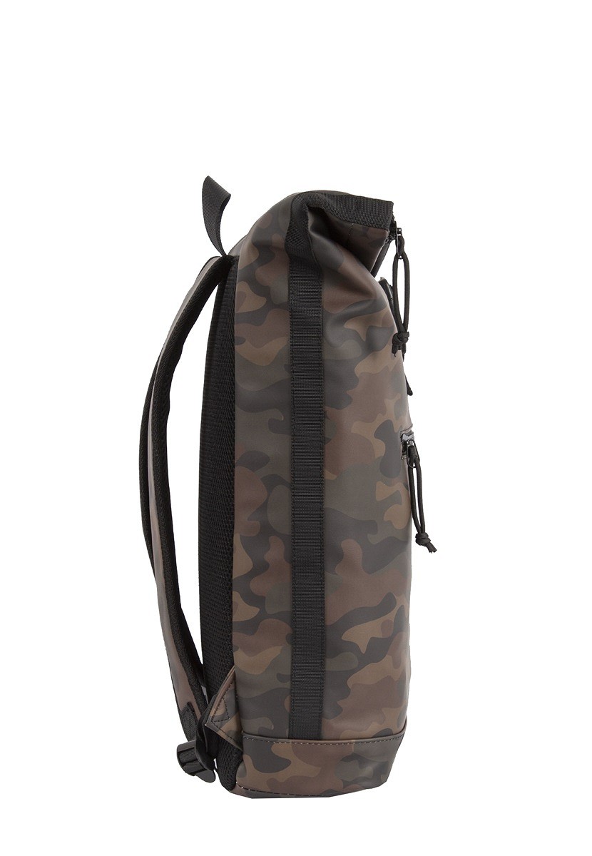 Mart - New York Rolltop Rucksack grün camouflage