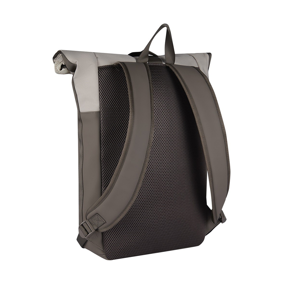 7F5A9FF273497A2C000B4050D0B8D375C5562AA5 Backham - New York Rolltop Rucksack beige/taupe