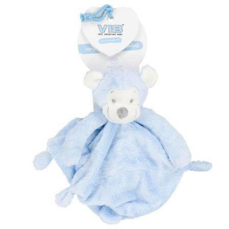 VIB-TBBG0002 Plüsch Monkey Doudoutuch Blau