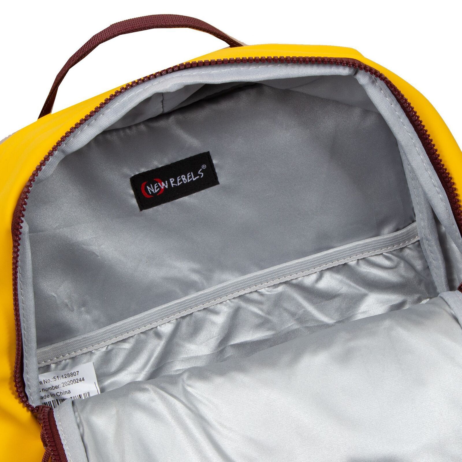 UqHovrRU Tim - Chicago Rucksack gelb/burgund