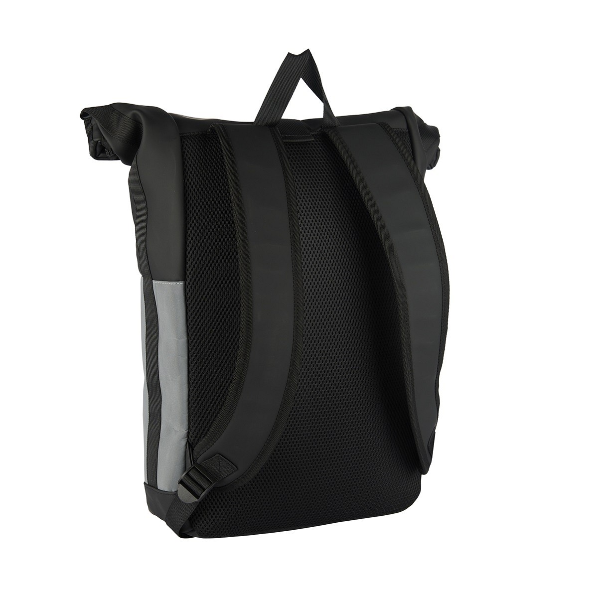 029B08A9FBD5386C25F94282092A39DEAAE096E2 Bowie - New York Rolltop Rucksack schwarz