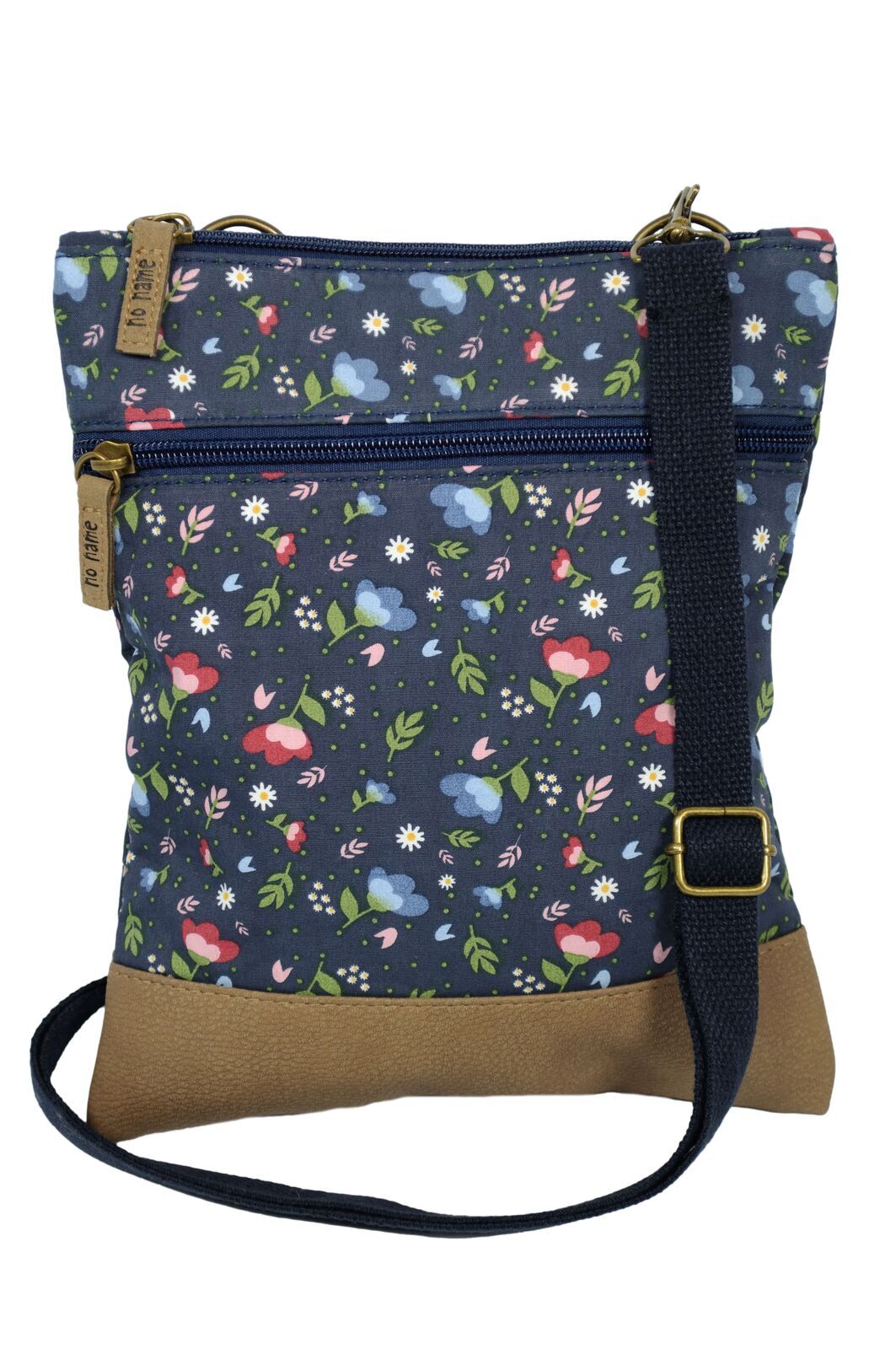 Crossbag Floral blau 201