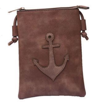 NL2020198 Veggieleder Crossbag 177-002 (Brown)
