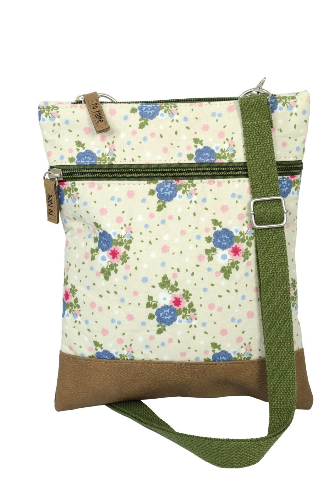 60610018-701 Crossbag Flowers beige 701