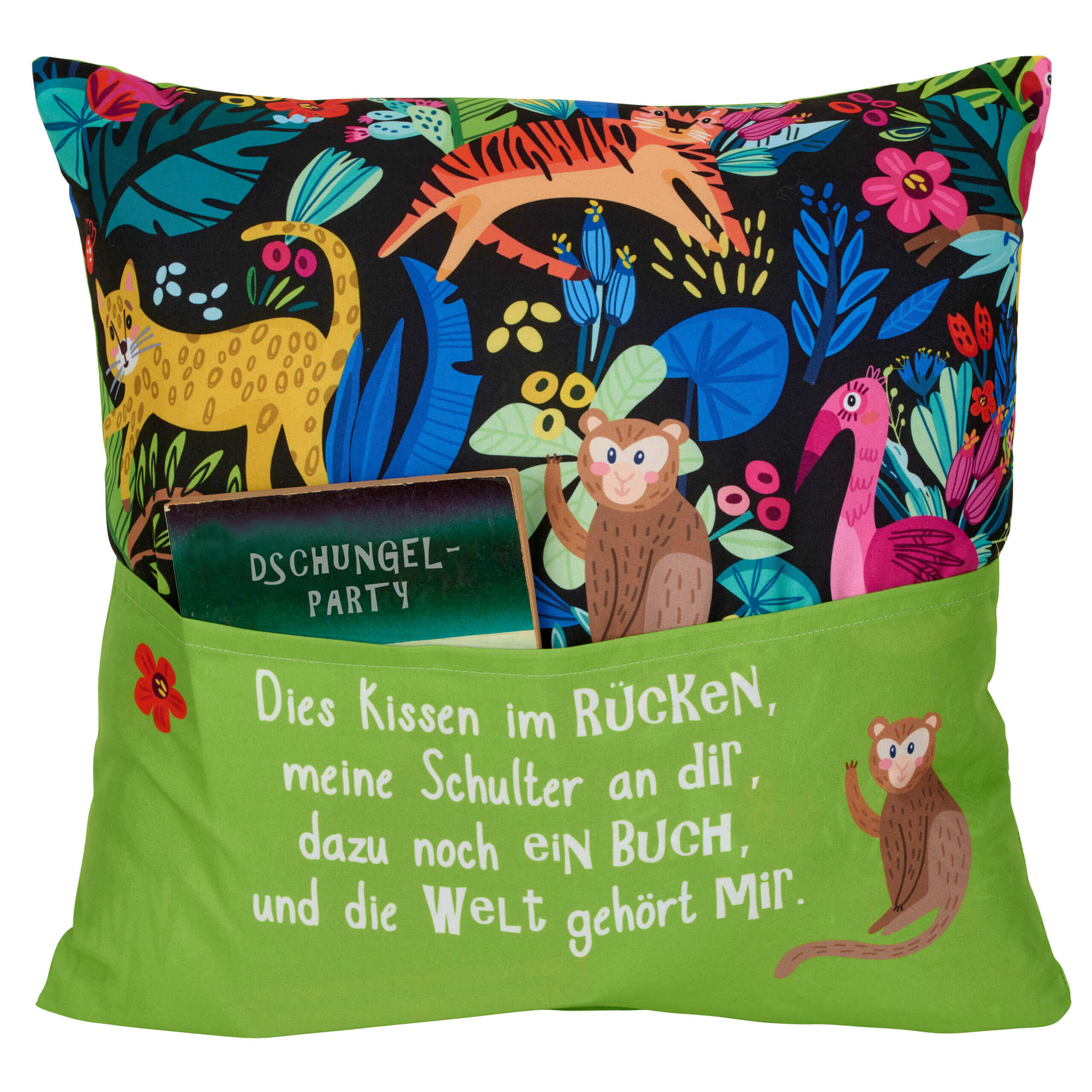 9031_1 Sofahelden Lesekissen Kids Dschungel