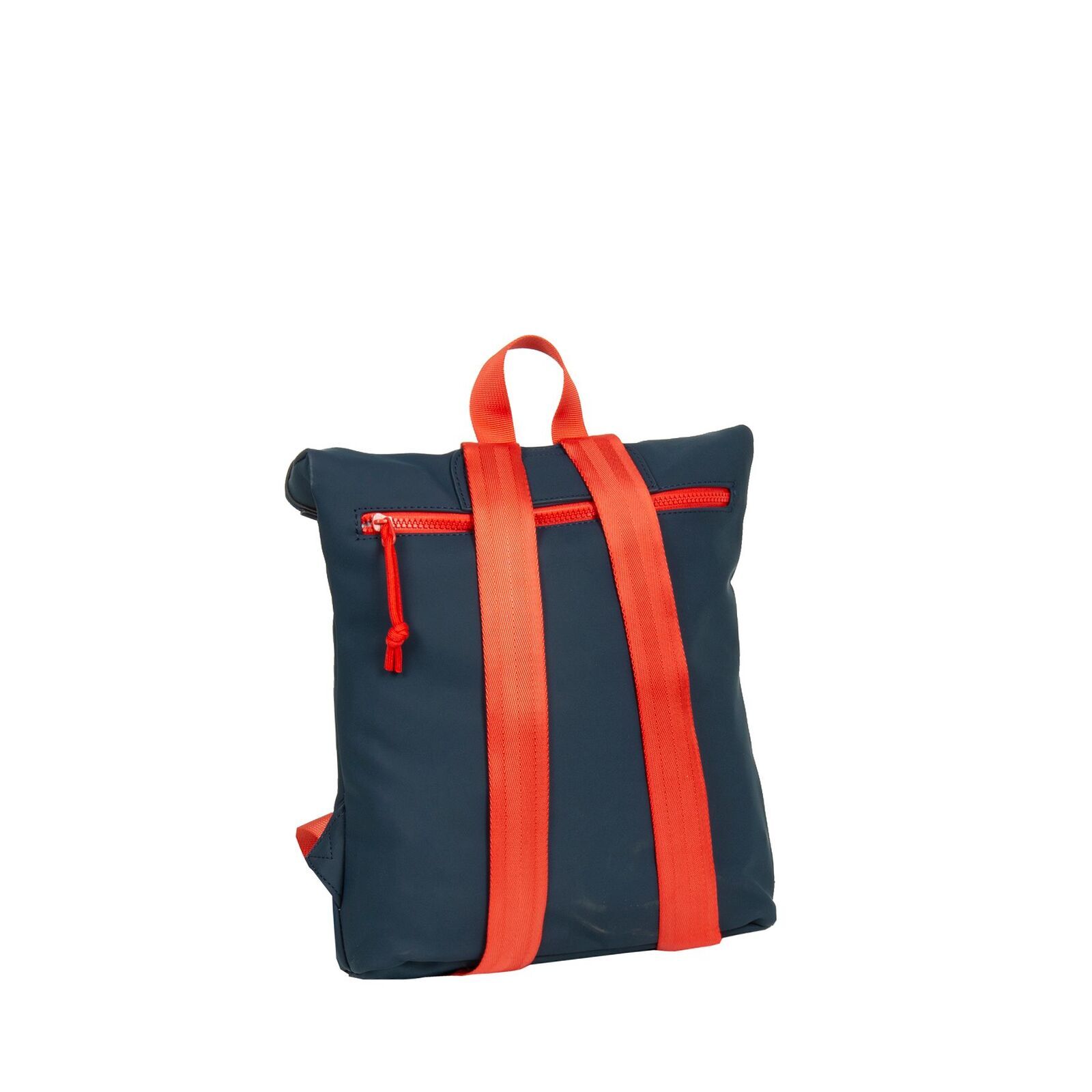 qf37WWxA Tim - Los Angeles Rolltop Mini Rucksack navy/rot