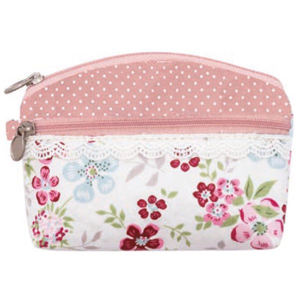 2022-266-061 Patchwork Mini-Kosmetiktasche 061 old rose