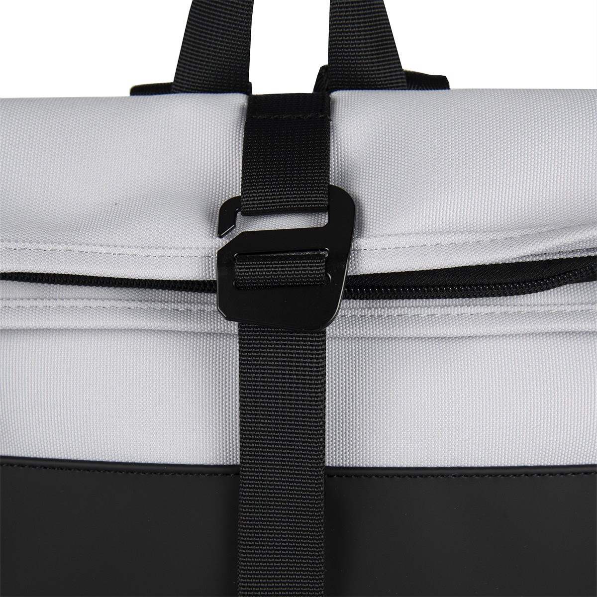 Backham - Los Angeles Rolltop Mini Rucksack hellgrau
