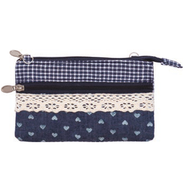 Patchwork Multifunktions-Tasche 078 navy