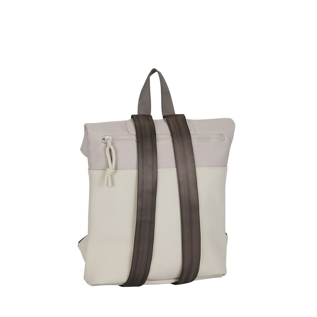 EDE9713308F4CAF1AE42179AD9330256D6DB522D Bowie - Los Angeles Rolltop Rucksack beige