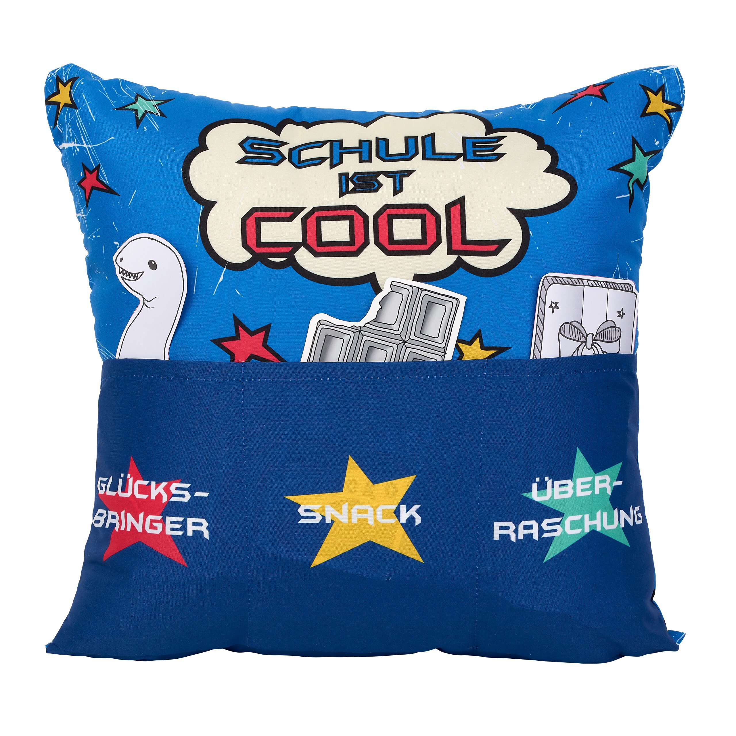 8770 Sofahelden Kissen Schulanfang Jungs