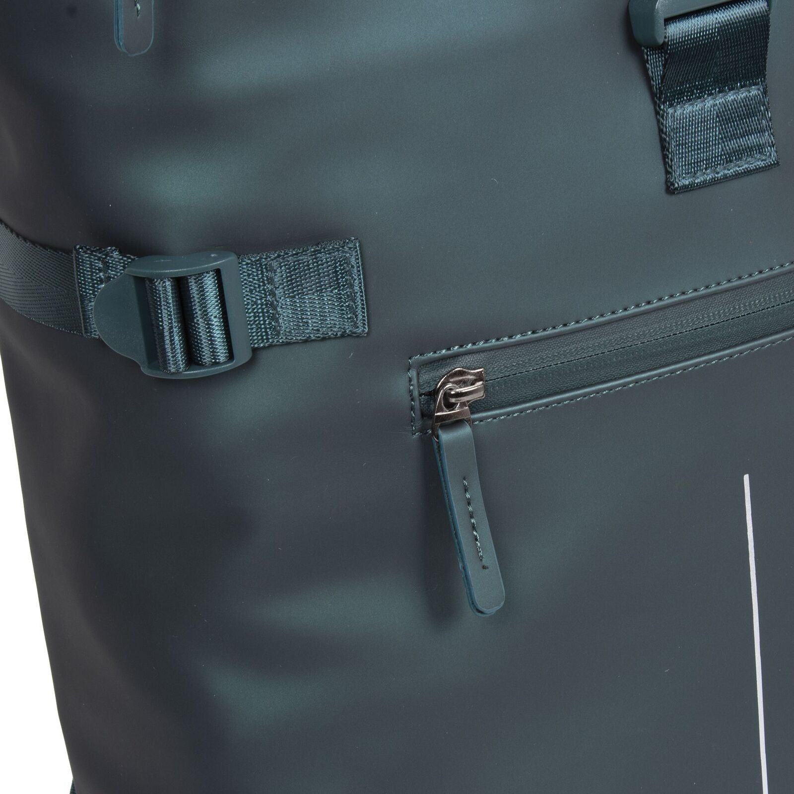 ev70zx2c William - Riverside Rolltop Rucksack dunkelgrün metallic