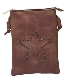 NL2020211 Veggieleder Crossbag 177-004 (Brown)