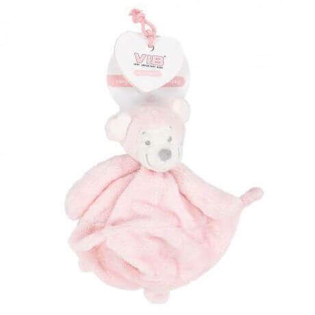 VIB-TPPG0002 Plüsch Monkey Doudoutuch Rosa