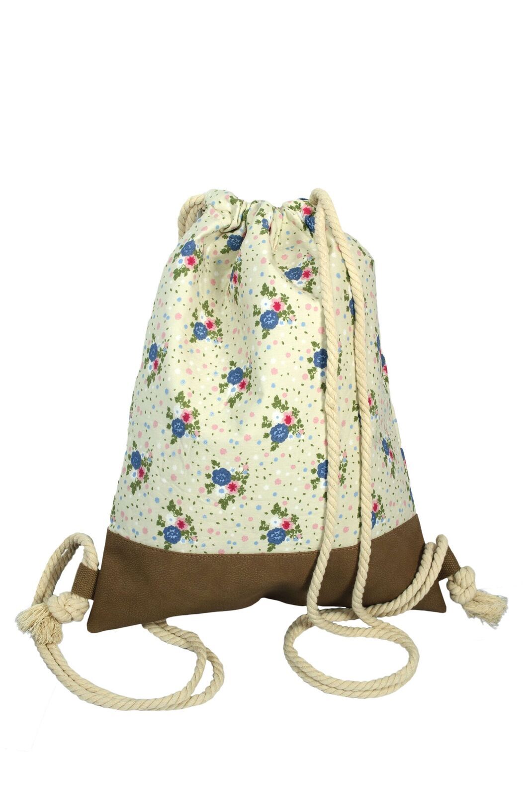 60610016-701 Freizeit-Büdel Flowers beige 701