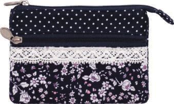 Patchwork Geldbörse (Navy Rose 047)