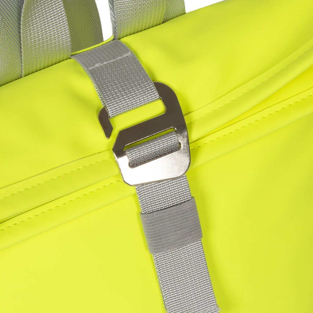 new-rebels-mart-rolltop-rucksack-gelb-neon-small-4 Mart - Los Angeles Rolltop Mini Rucksack neon gelb