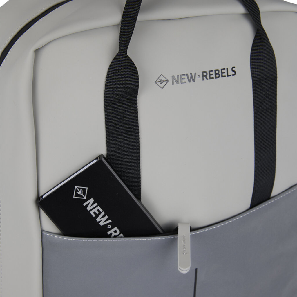 Bowie - Cape Coral Rolltop Rucksack hellgrau