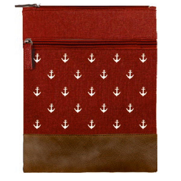 2022-191-042 Canvas Crossbag 042 (Anker rot)