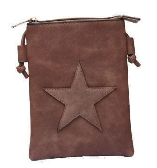 NL2020192 Veggieleder Crossbag 177-001 (Brown)