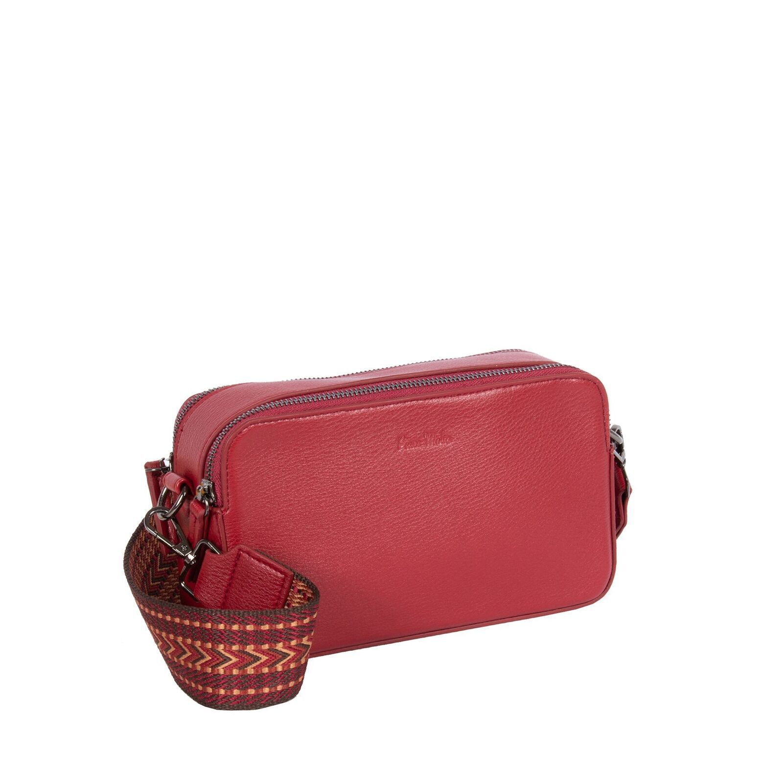 deemvAp8 Vera Schultertasche Boxbag rot