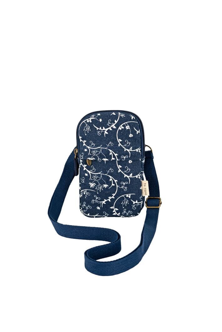 Handytasche Blossoms navy 218 Zubehor, Tasche, Handtasche, Geldbörse, Riemen