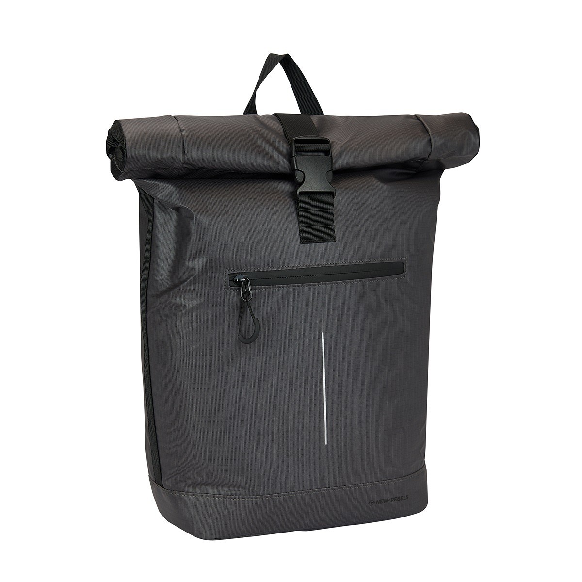 280CE5DCFFF997E8AC3F29D8E2912EE25C4B5E7D Hugo - New York Rolltop Rucksack 17L schwarz
