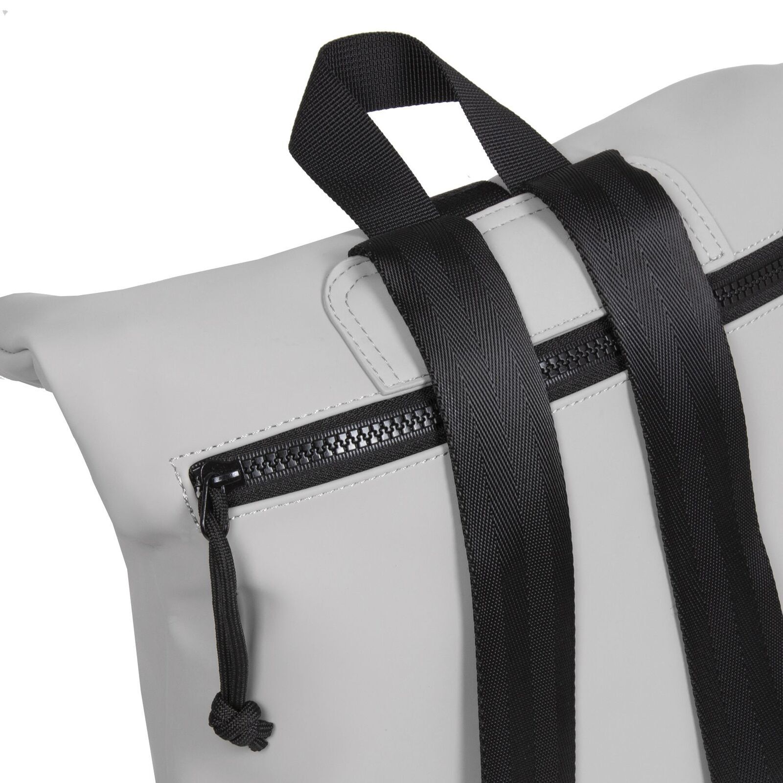 03jJzcQk Mart - Los Angeles Rolltop Mini Rucksack grau