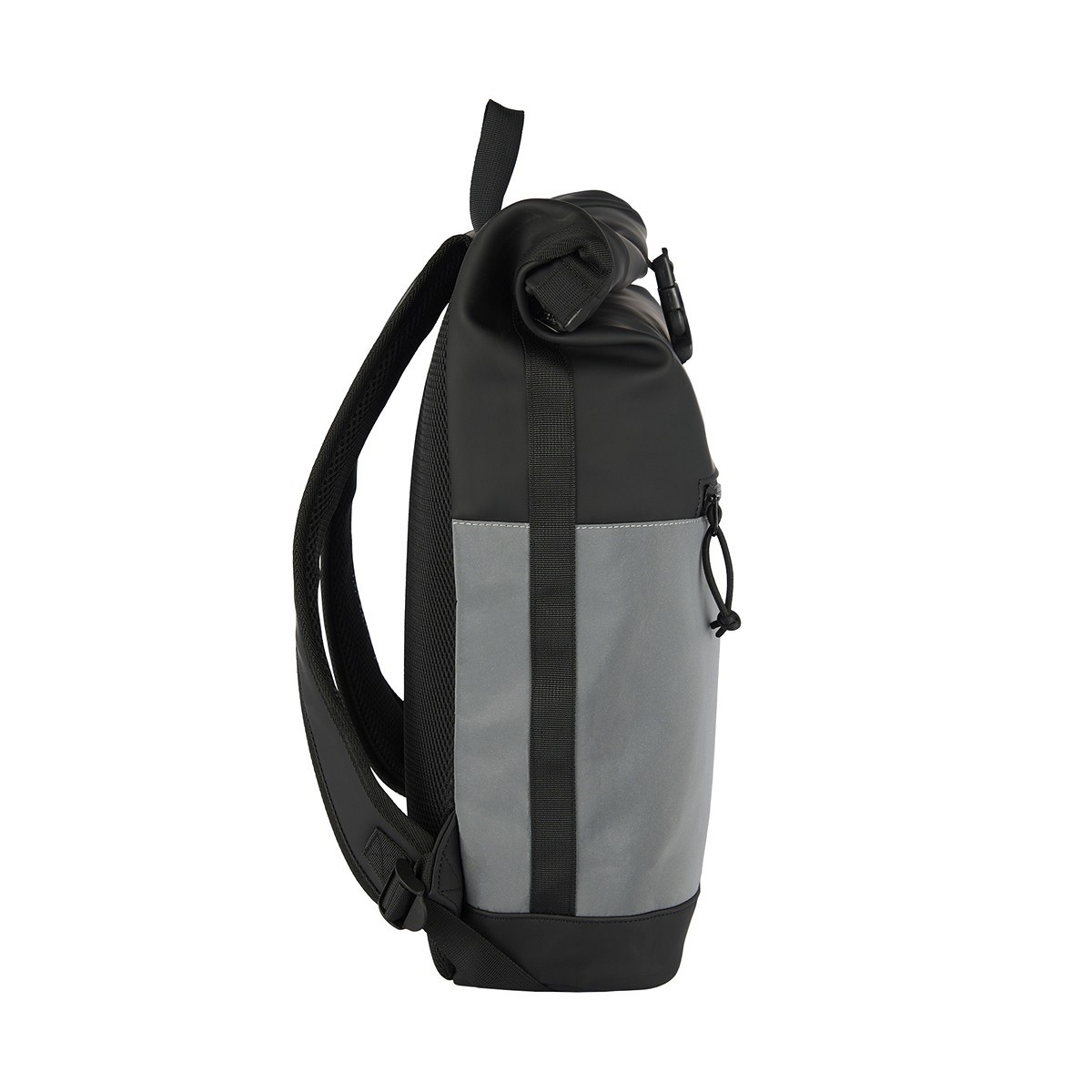 Bowie - New York Rolltop Rucksack schwarz