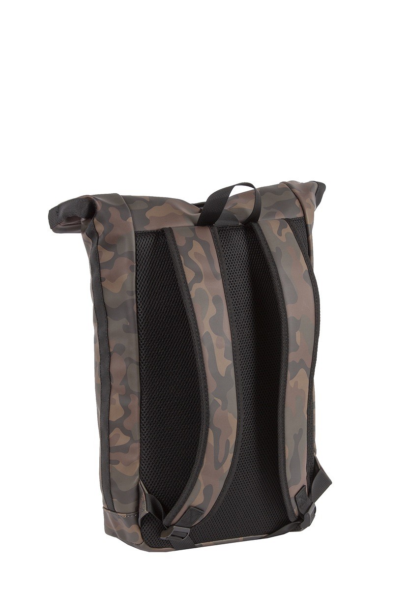 Mart - New York Rolltop Rucksack grün camouflage