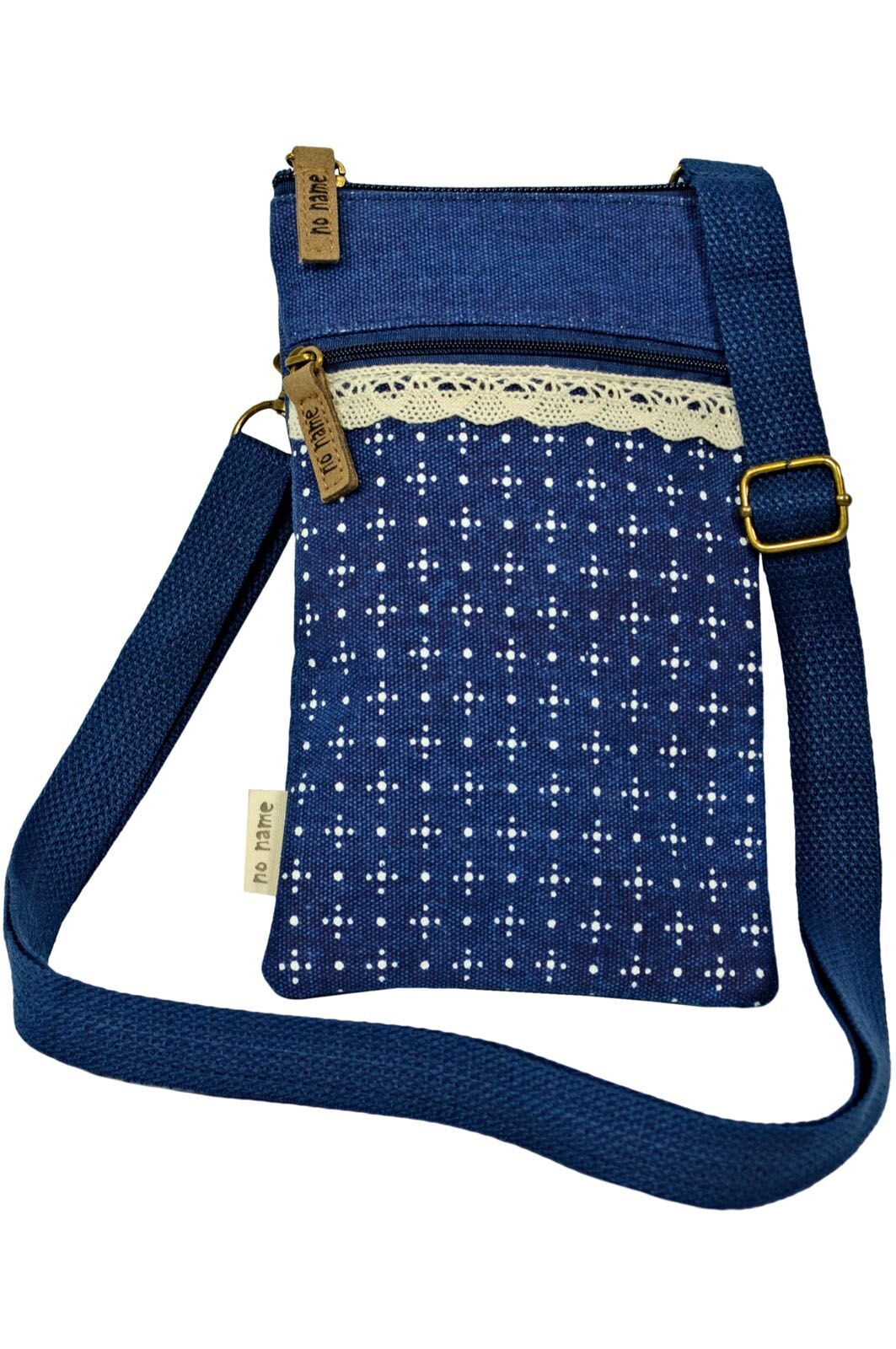 Mini Crossbag Dots marine 212