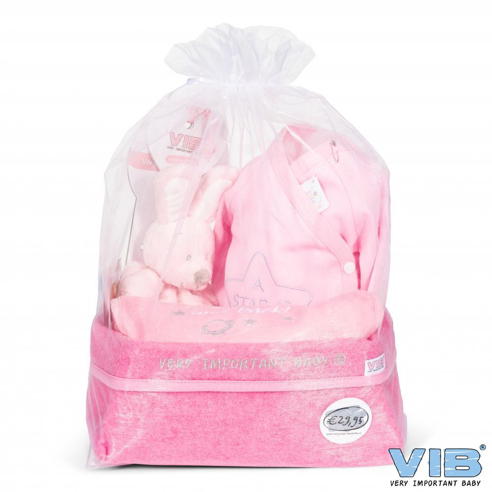 madchenbox2 Geschenkpaket für Babys rosa 4-teilig