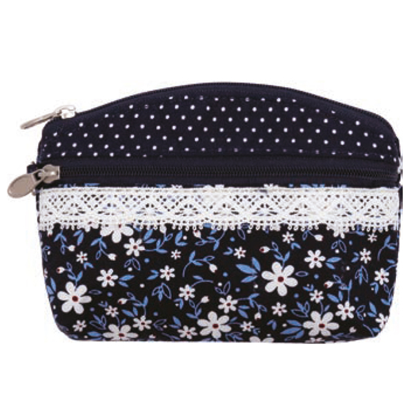 Patchwork Mini-Kosmetiktasche 058 multi blue