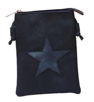 Veggieleder Crossbag 177-002 (Navy)