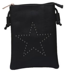 NL2020207 Veggieleder Crossbag 177-004 (Black)