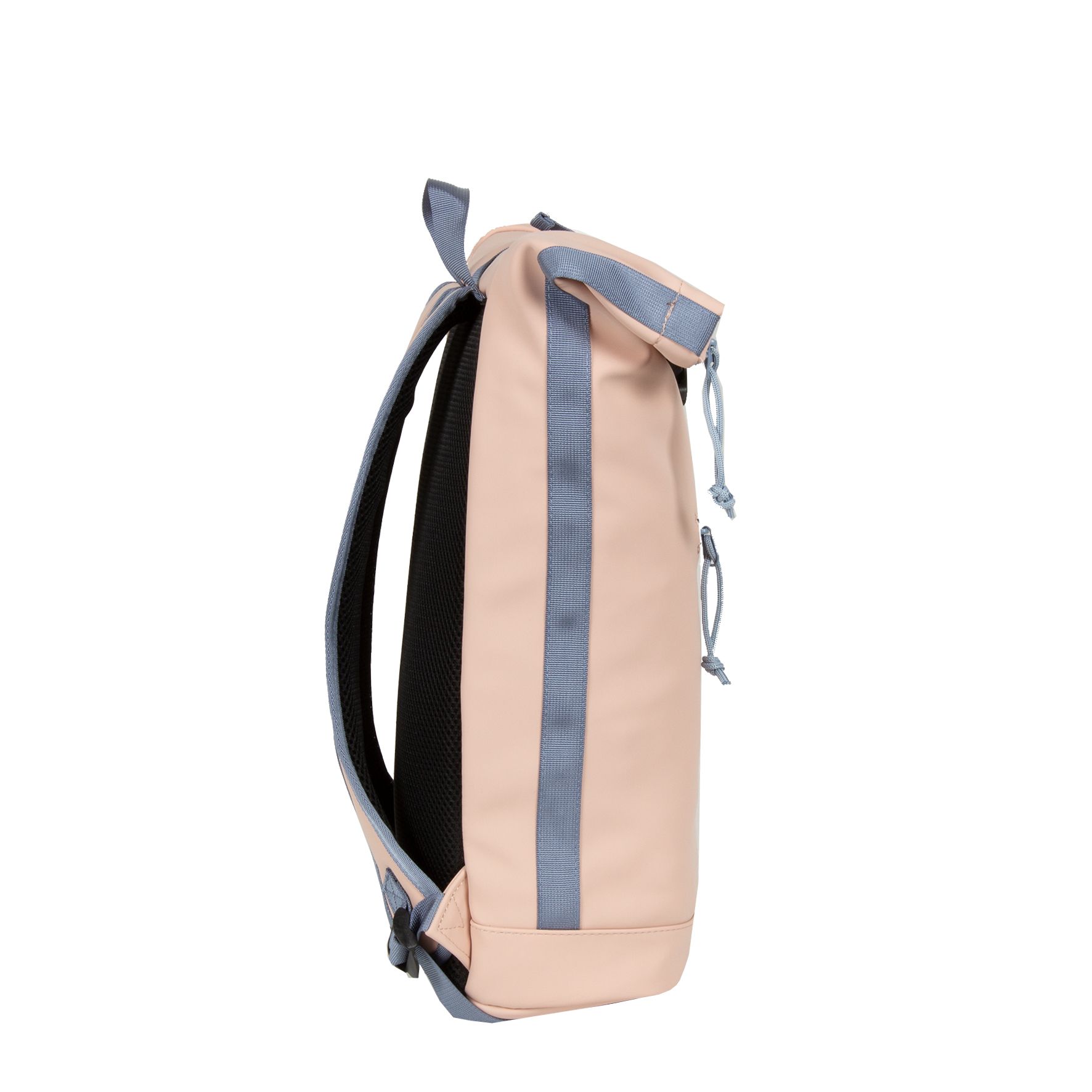 wDugZ87w Tim - New York Rolltop Rucksack hellrosa/hellblau