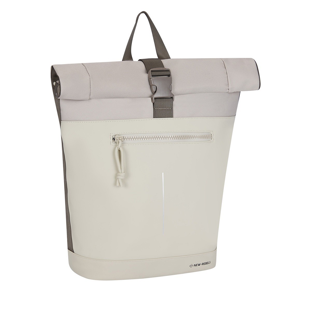 243F1F25B3CC3AFCB24709CEDAA4302FC4F66524 Backham - New York Rolltop Rucksack beige