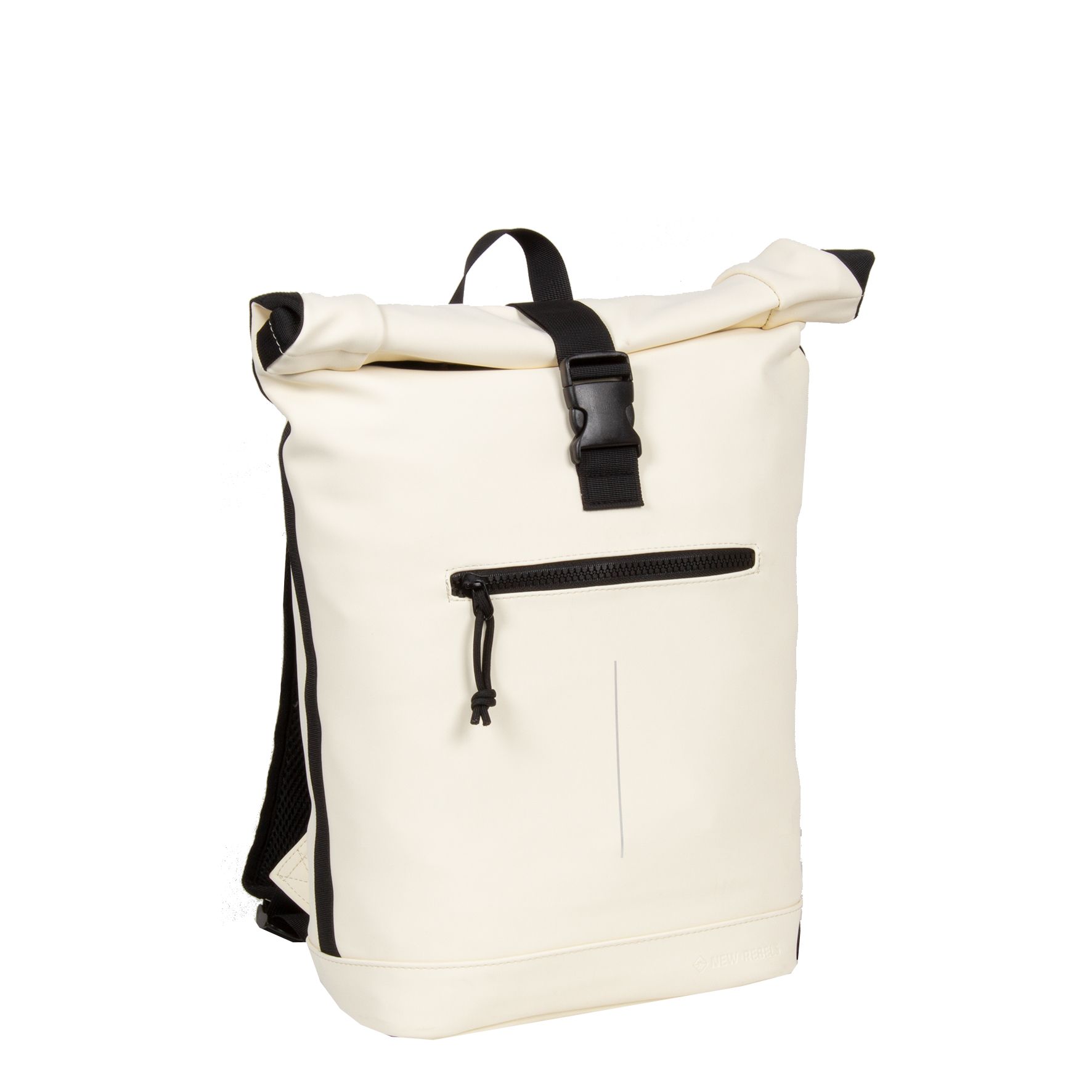 sSLX8hMo Mart - New York Rolltop Rucksack weiß