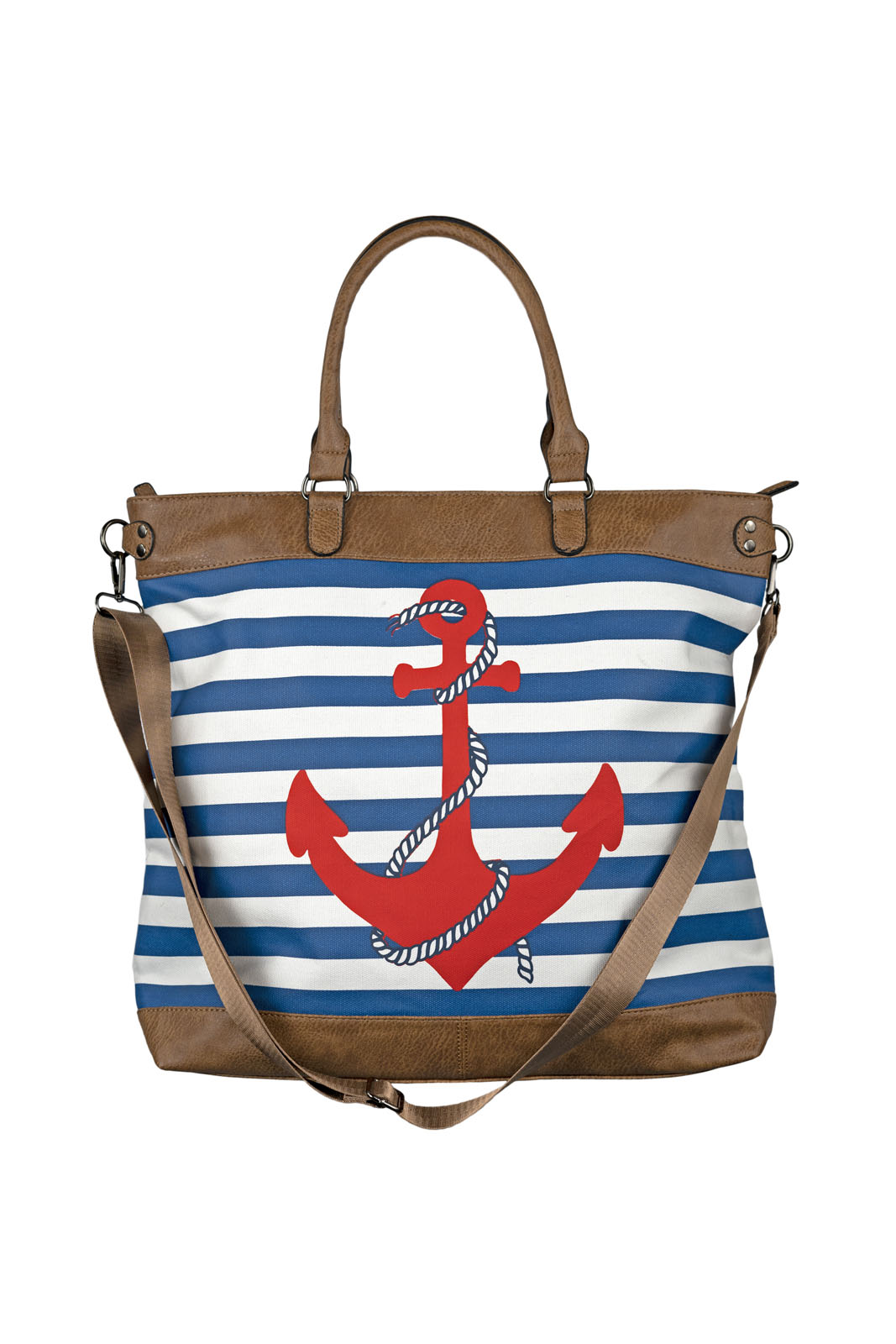 Shopping Bag Ankor & Stripes navy