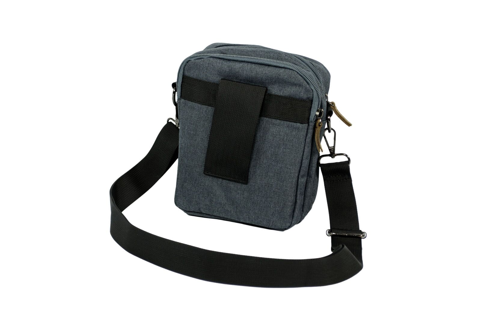 60651001-809-back Mini Body Bag Uni grey 809