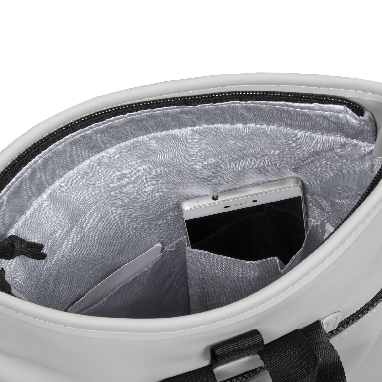 skYOar5s Mart - Los Angeles Rolltop Mini Rucksack grau