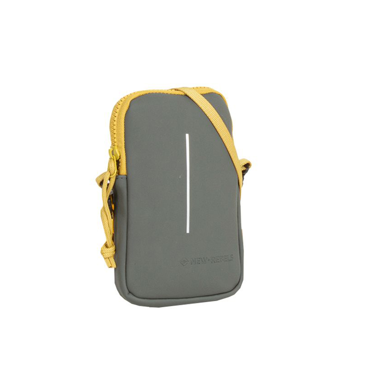 Tim - Philadelphia Handytasche anthrazit/ocker