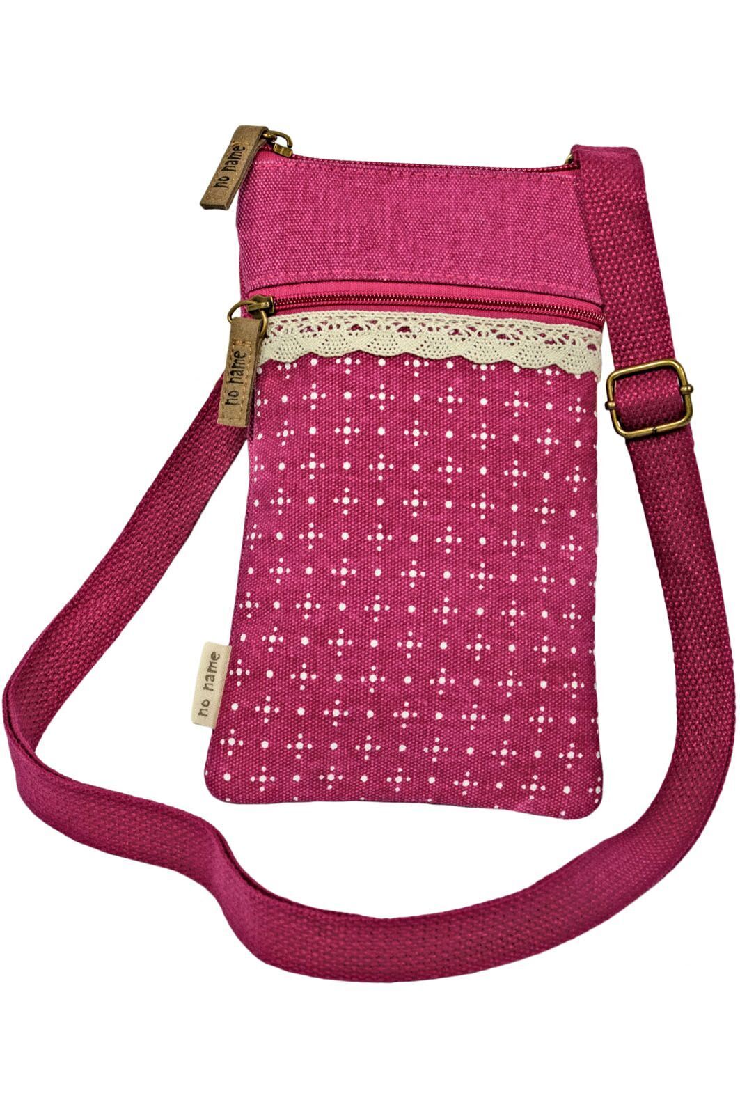 Mini Crossbag Dots fuchsia 181
