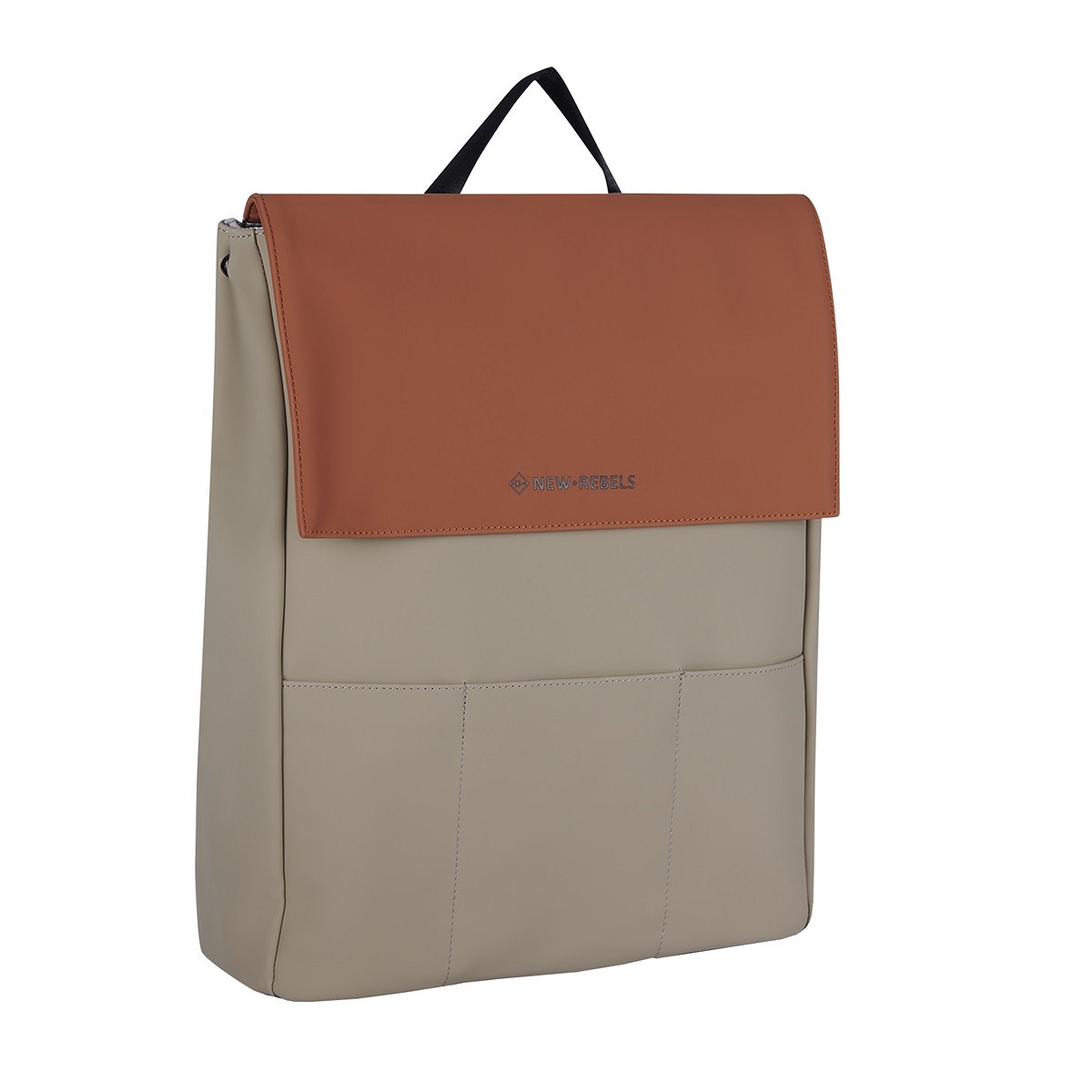 Fane - Lincoln Flap Rucksack 17L orange/beige