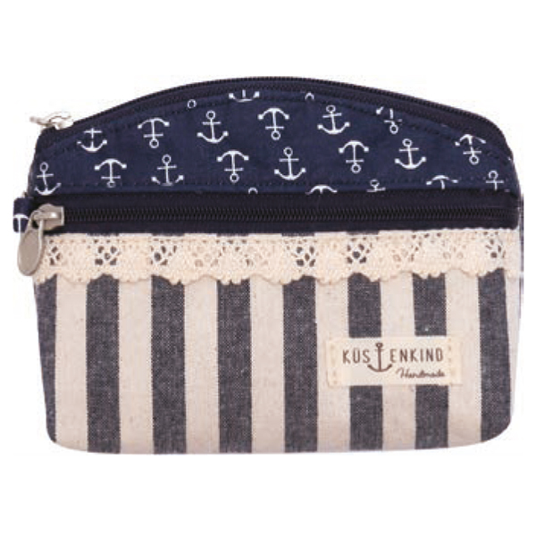 2022-266-051 Patchwork Mini-Kosmetiktasche 051 navy white