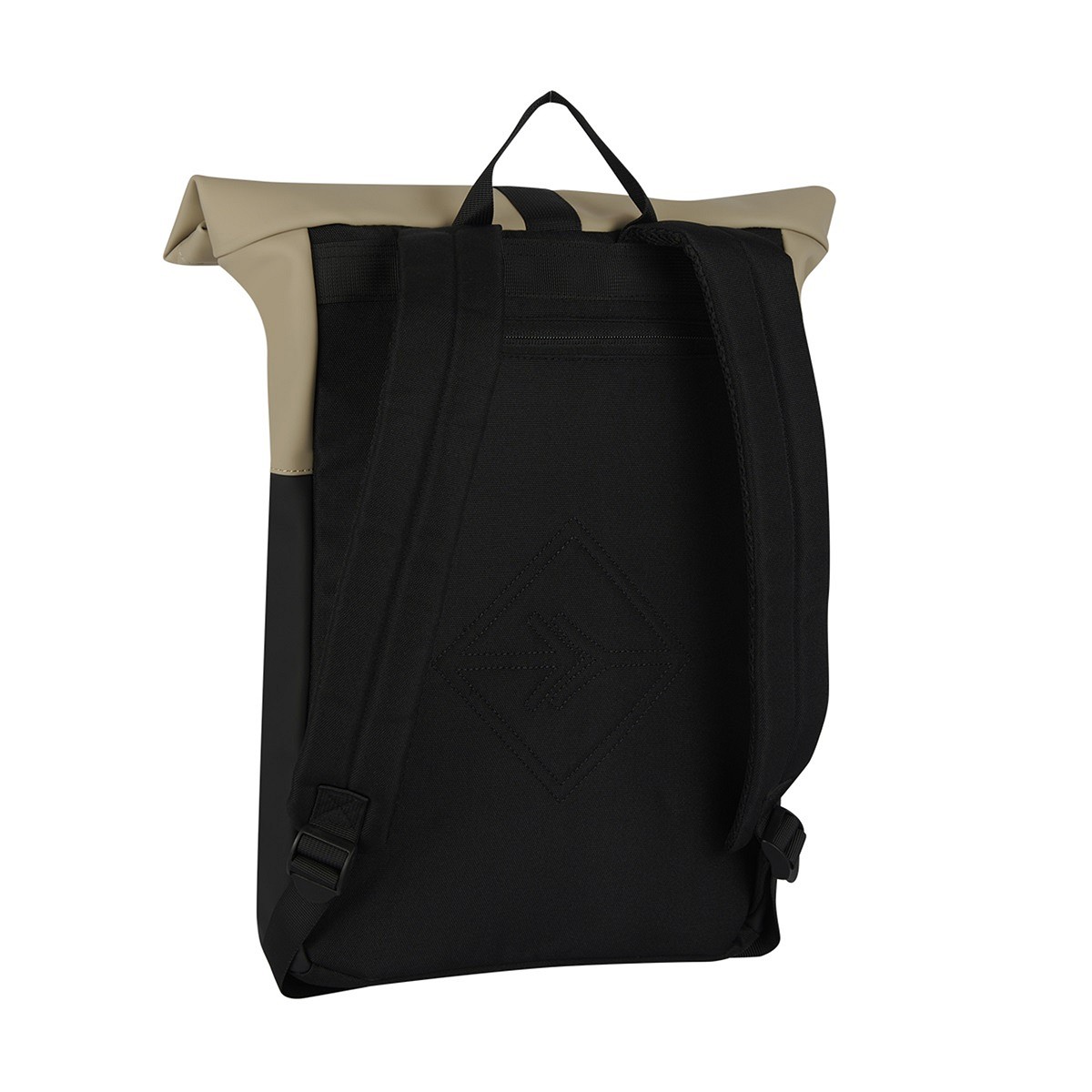 B2BBD1D0724324BFCD3F99126E6B18B27DF58AA9 Fane - Montgomery Rolltop Rucksack 18L schwarz/beige