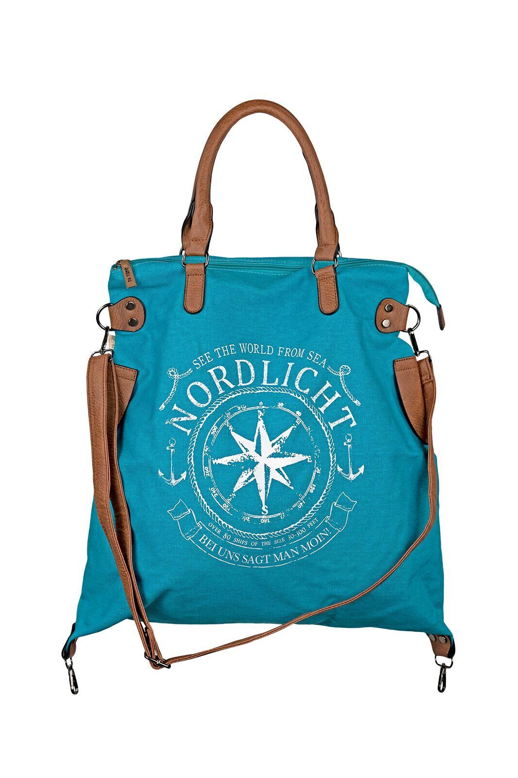 Shopping Bag Nordlicht türkis