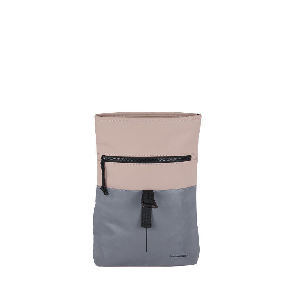 Bowie - Los Angeles Rolltop Rucksack altrosa