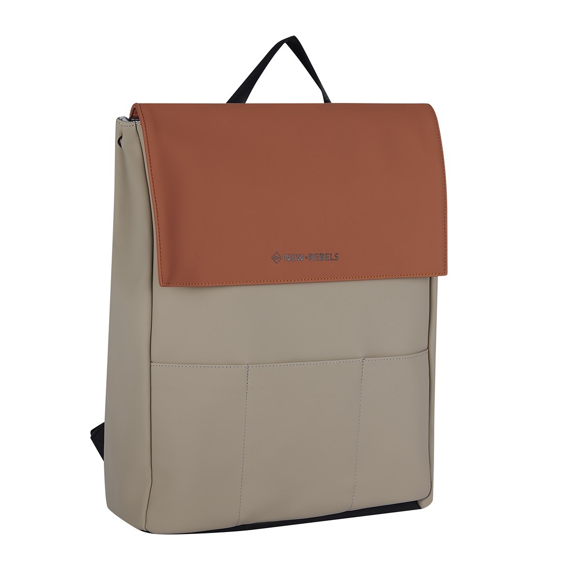 Fane - Lincoln Flap Rucksack 17L orange/beige